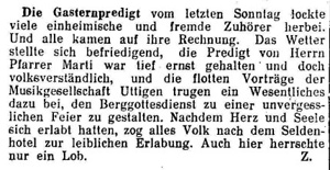 Der Bund, Band 95, Nummer 373, 11. August 1944